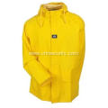 Men's Yellow Waterproof Mandal Rain Jacket